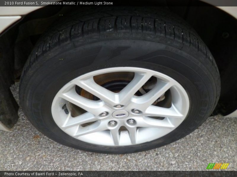 Smokestone Metallic / Medium Light Stone 2010 Ford Fusion S