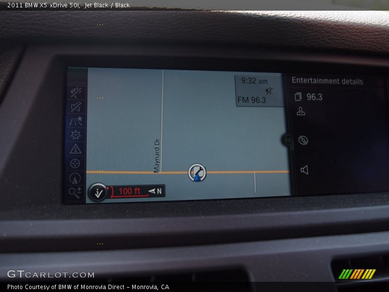 Jet Black / Black 2011 BMW X5 xDrive 50i