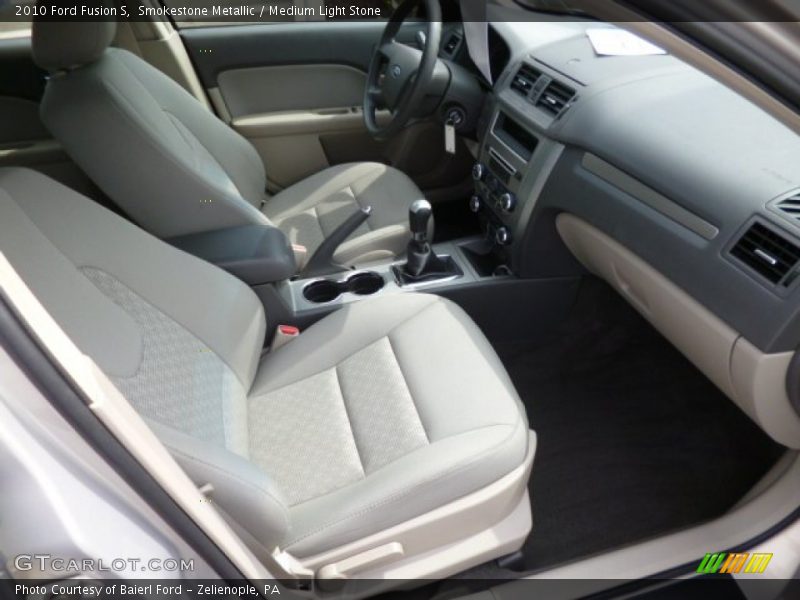 Smokestone Metallic / Medium Light Stone 2010 Ford Fusion S