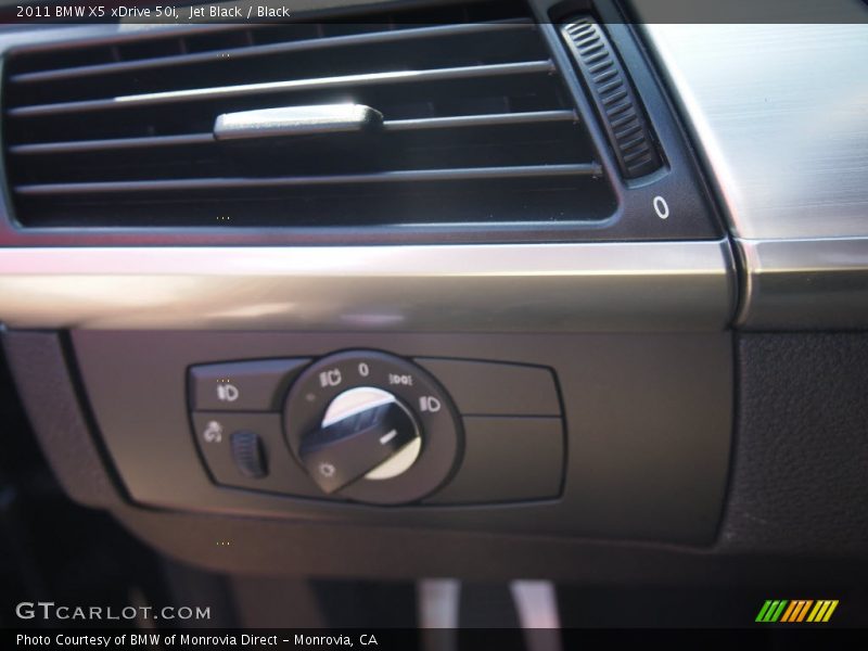 Jet Black / Black 2011 BMW X5 xDrive 50i