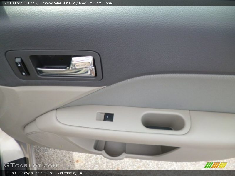 Smokestone Metallic / Medium Light Stone 2010 Ford Fusion S