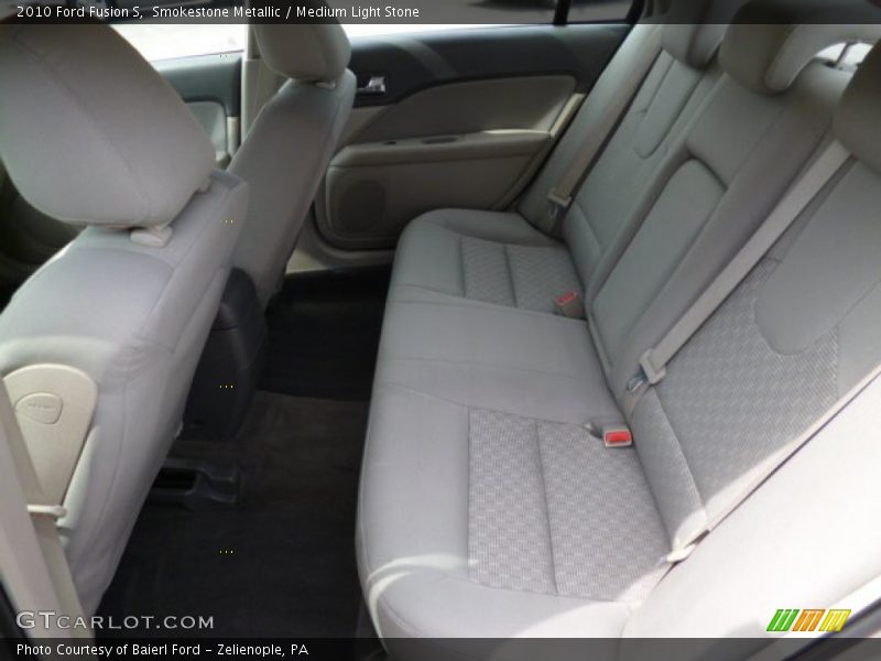 Smokestone Metallic / Medium Light Stone 2010 Ford Fusion S