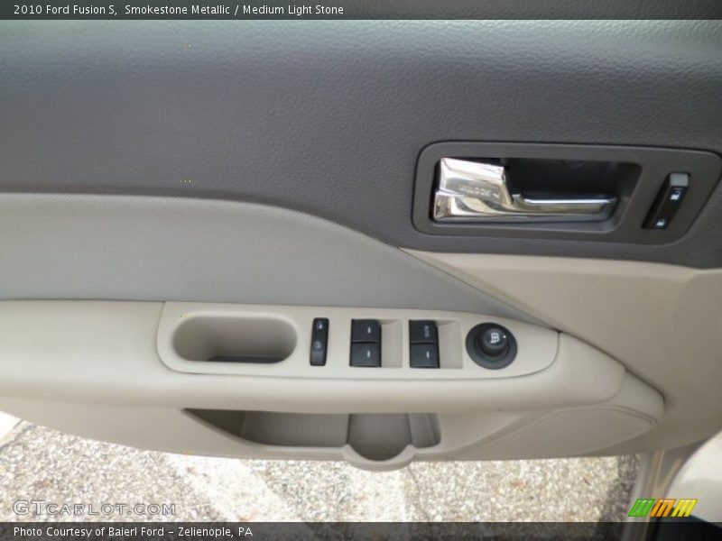 Smokestone Metallic / Medium Light Stone 2010 Ford Fusion S