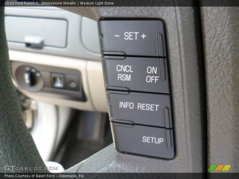 Controls of 2010 Fusion S