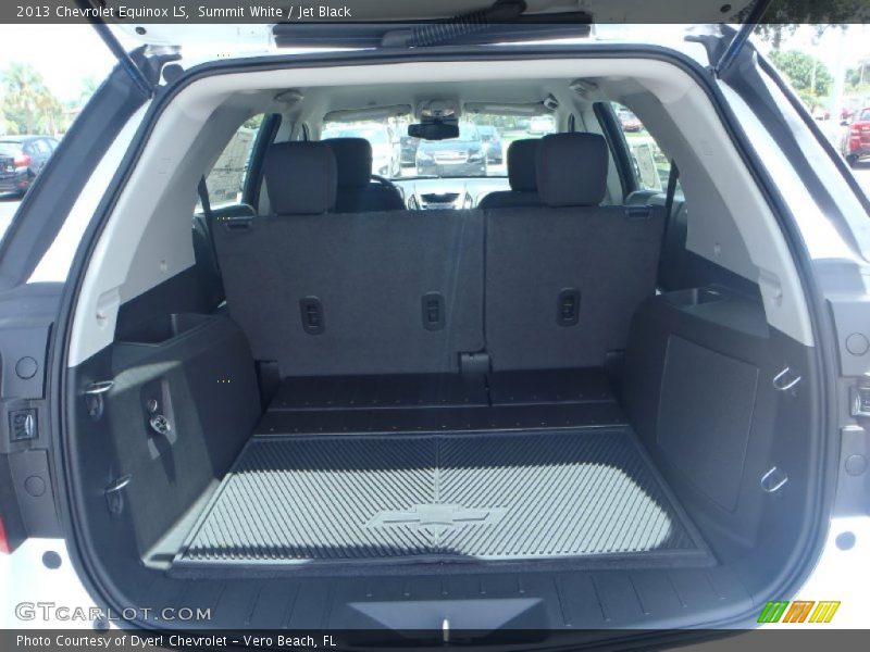 Summit White / Jet Black 2013 Chevrolet Equinox LS