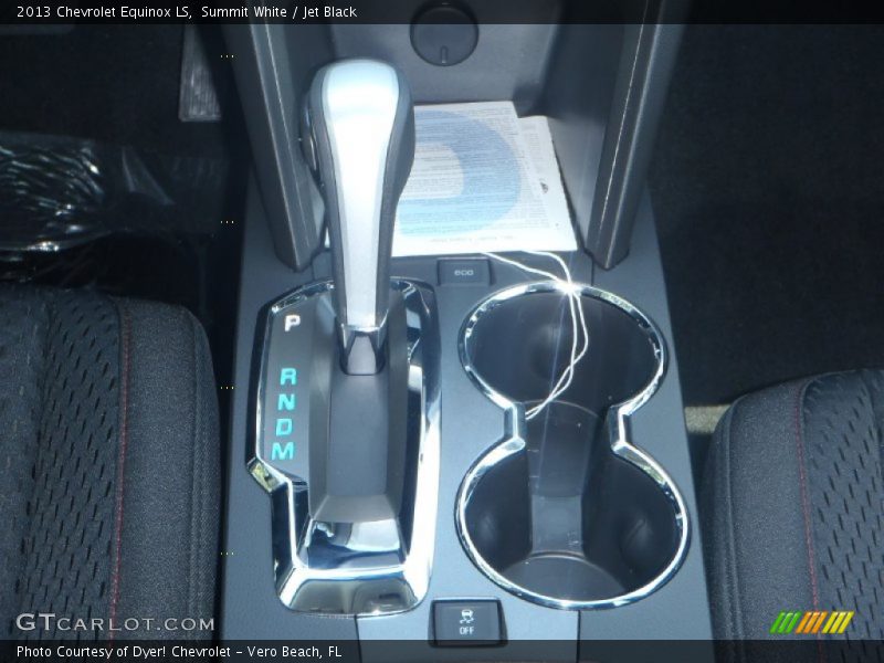 Summit White / Jet Black 2013 Chevrolet Equinox LS