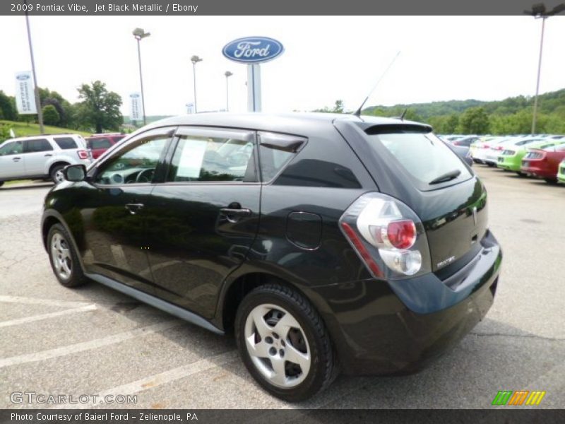 Jet Black Metallic / Ebony 2009 Pontiac Vibe