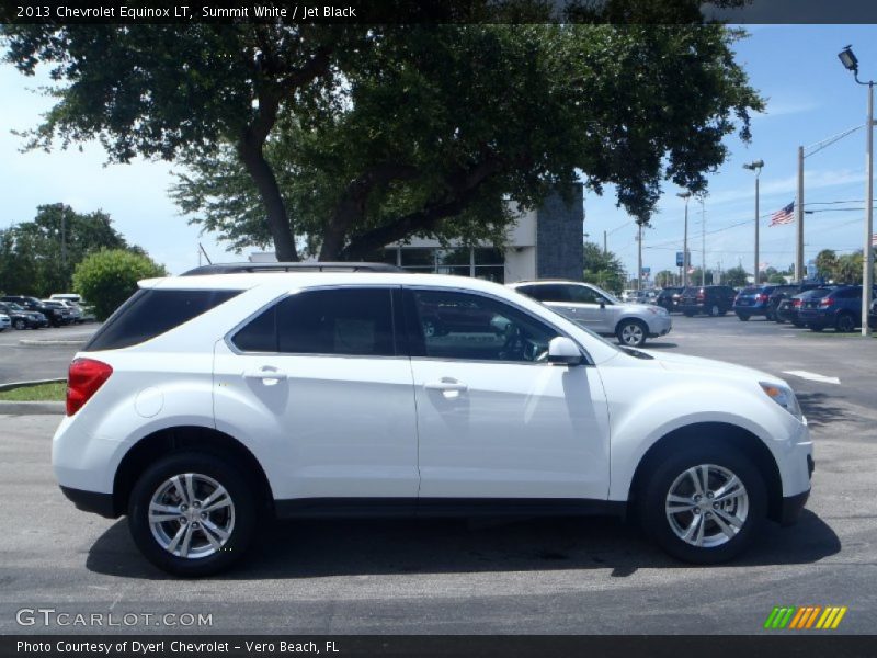 Summit White / Jet Black 2013 Chevrolet Equinox LT
