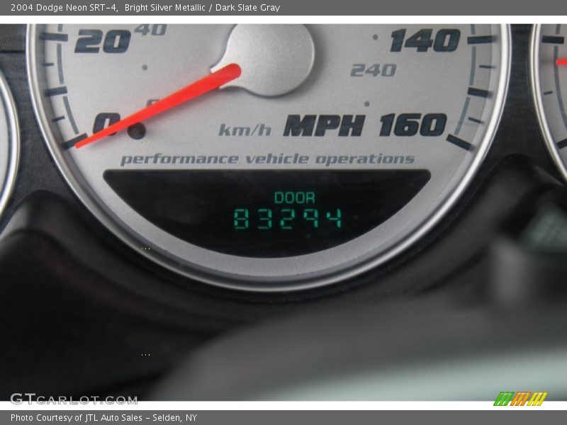 Bright Silver Metallic / Dark Slate Gray 2004 Dodge Neon SRT-4