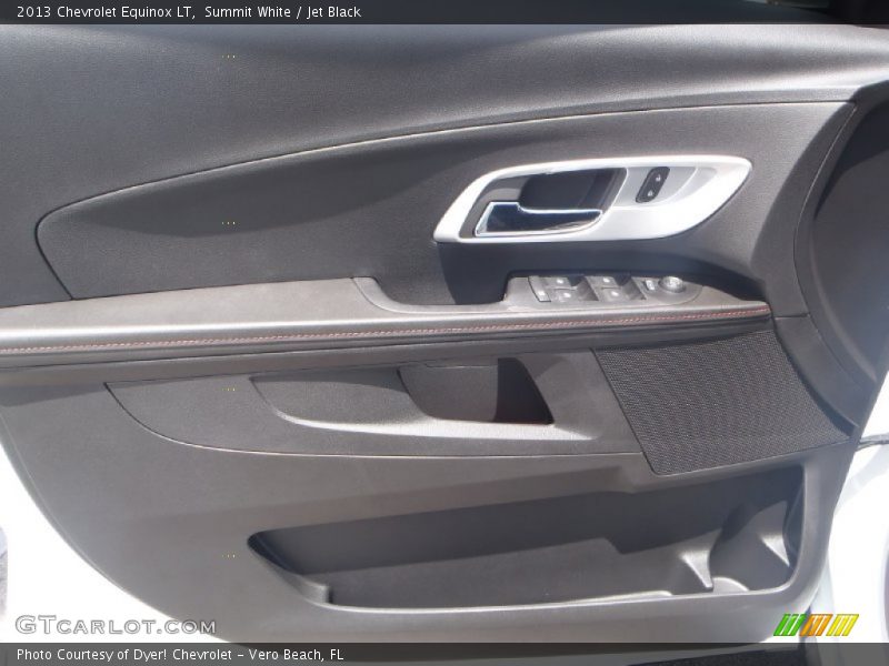 Summit White / Jet Black 2013 Chevrolet Equinox LT