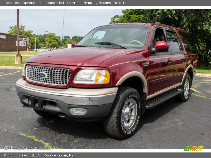 Laser Red Metallic / Medium Prairie Tan 1999 Ford Expedition Eddie Bauer 4x4