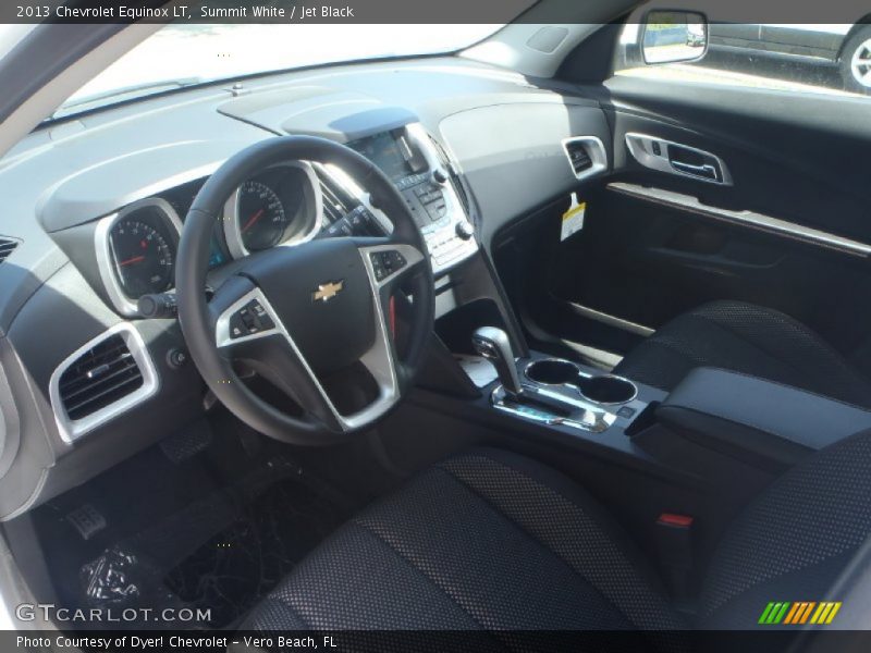 Summit White / Jet Black 2013 Chevrolet Equinox LT