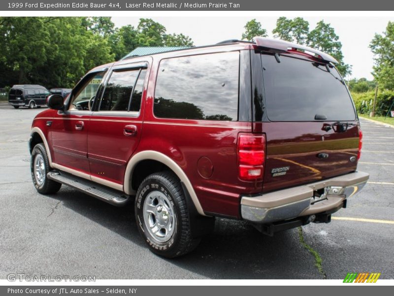 Laser Red Metallic / Medium Prairie Tan 1999 Ford Expedition Eddie Bauer 4x4