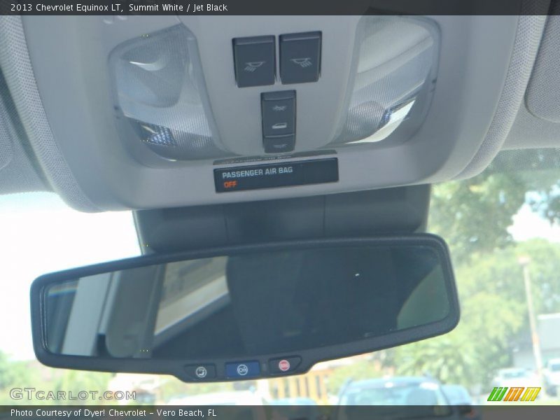 Summit White / Jet Black 2013 Chevrolet Equinox LT