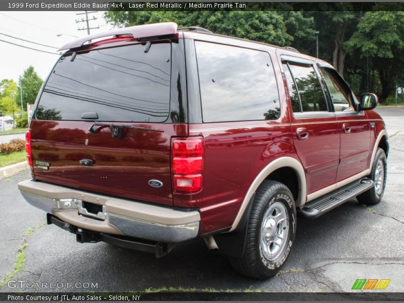 Laser Red Metallic / Medium Prairie Tan 1999 Ford Expedition Eddie Bauer 4x4