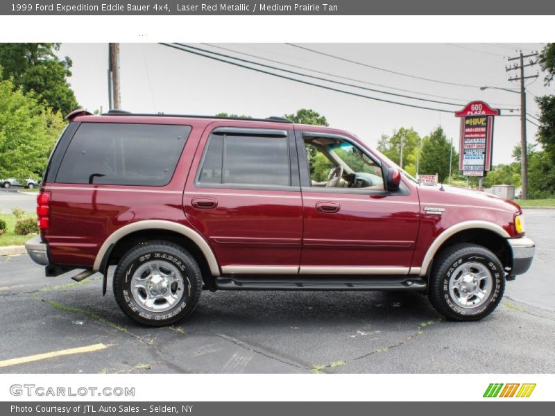 Laser Red Metallic / Medium Prairie Tan 1999 Ford Expedition Eddie Bauer 4x4