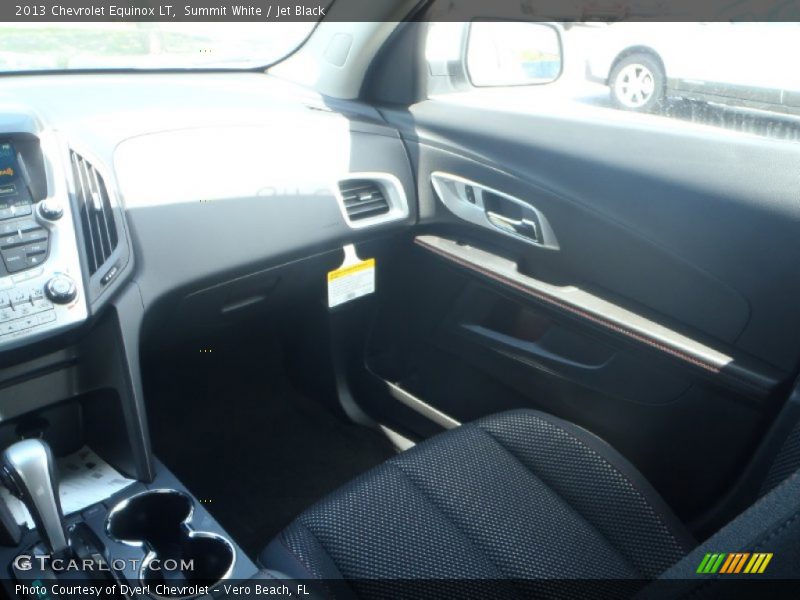 Summit White / Jet Black 2013 Chevrolet Equinox LT