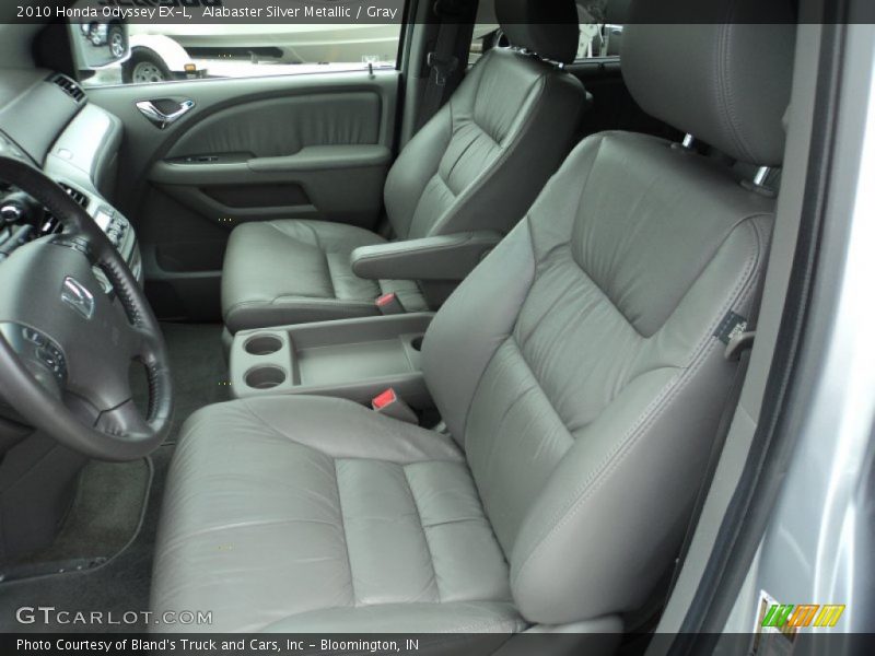 Alabaster Silver Metallic / Gray 2010 Honda Odyssey EX-L