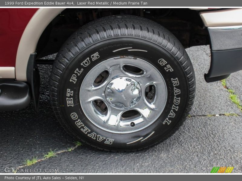 Laser Red Metallic / Medium Prairie Tan 1999 Ford Expedition Eddie Bauer 4x4