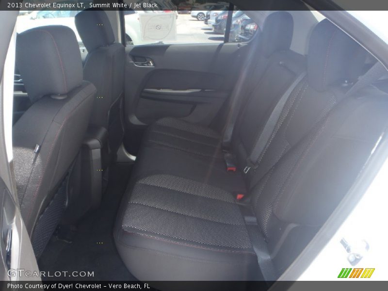 Summit White / Jet Black 2013 Chevrolet Equinox LT