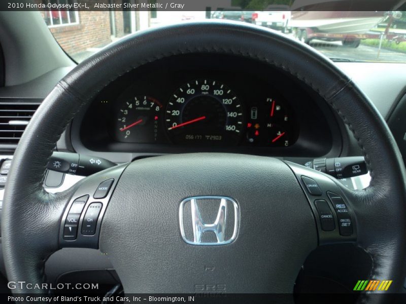 Alabaster Silver Metallic / Gray 2010 Honda Odyssey EX-L