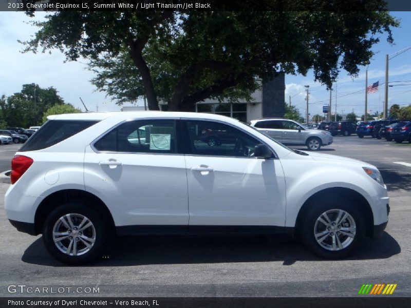  2013 Equinox LS Summit White