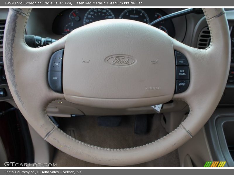Laser Red Metallic / Medium Prairie Tan 1999 Ford Expedition Eddie Bauer 4x4