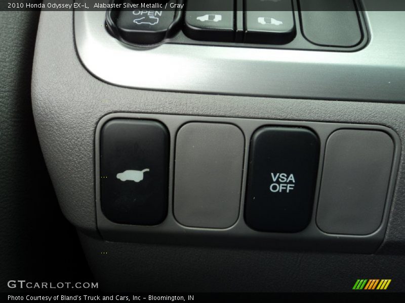 Alabaster Silver Metallic / Gray 2010 Honda Odyssey EX-L