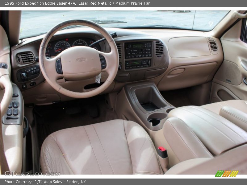 Laser Red Metallic / Medium Prairie Tan 1999 Ford Expedition Eddie Bauer 4x4