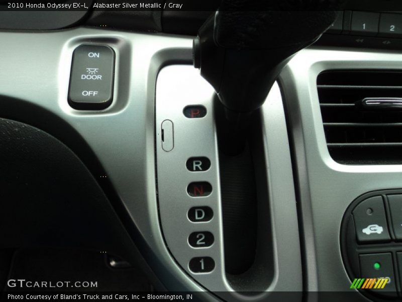 Alabaster Silver Metallic / Gray 2010 Honda Odyssey EX-L
