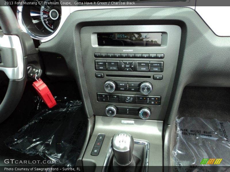 Gotta Have It Green / Charcoal Black 2013 Ford Mustang GT Premium Coupe