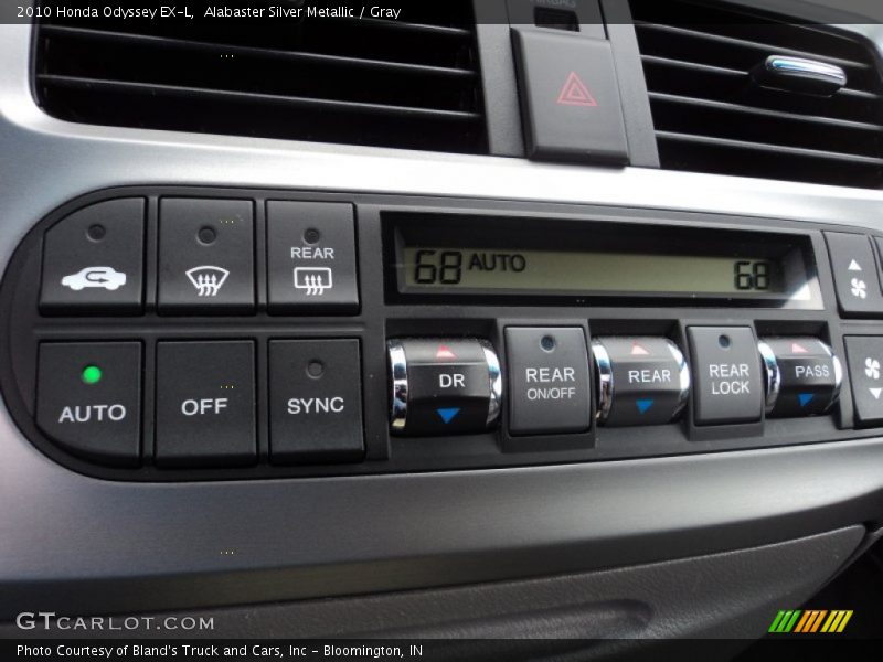Alabaster Silver Metallic / Gray 2010 Honda Odyssey EX-L