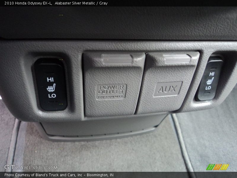 Alabaster Silver Metallic / Gray 2010 Honda Odyssey EX-L