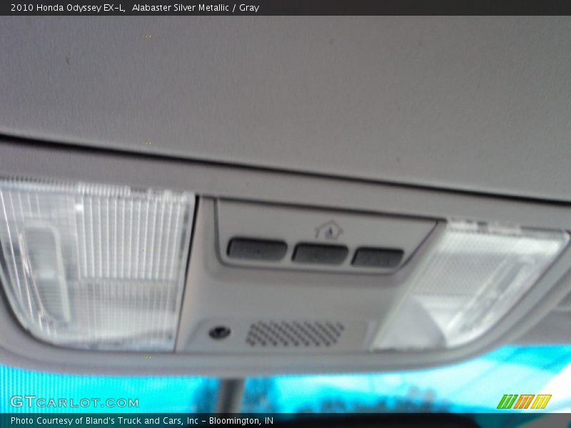 Alabaster Silver Metallic / Gray 2010 Honda Odyssey EX-L