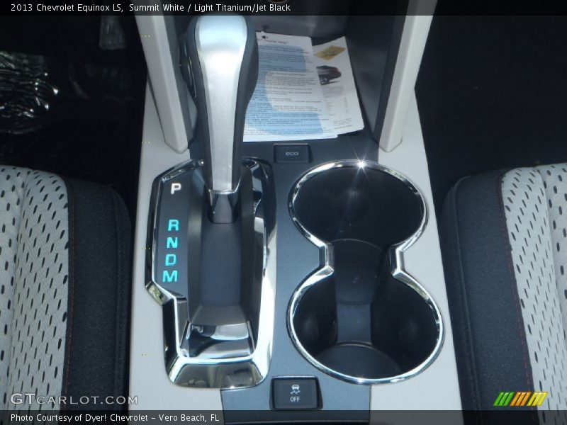 Summit White / Light Titanium/Jet Black 2013 Chevrolet Equinox LS