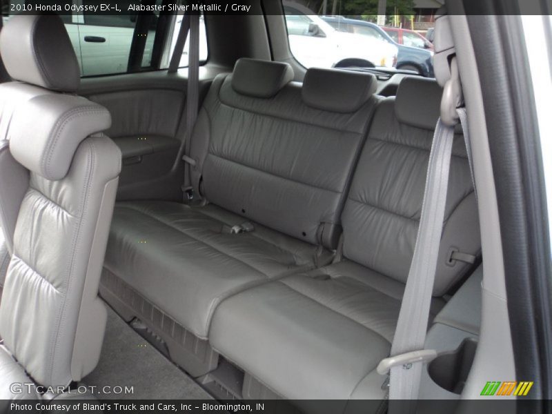 Alabaster Silver Metallic / Gray 2010 Honda Odyssey EX-L