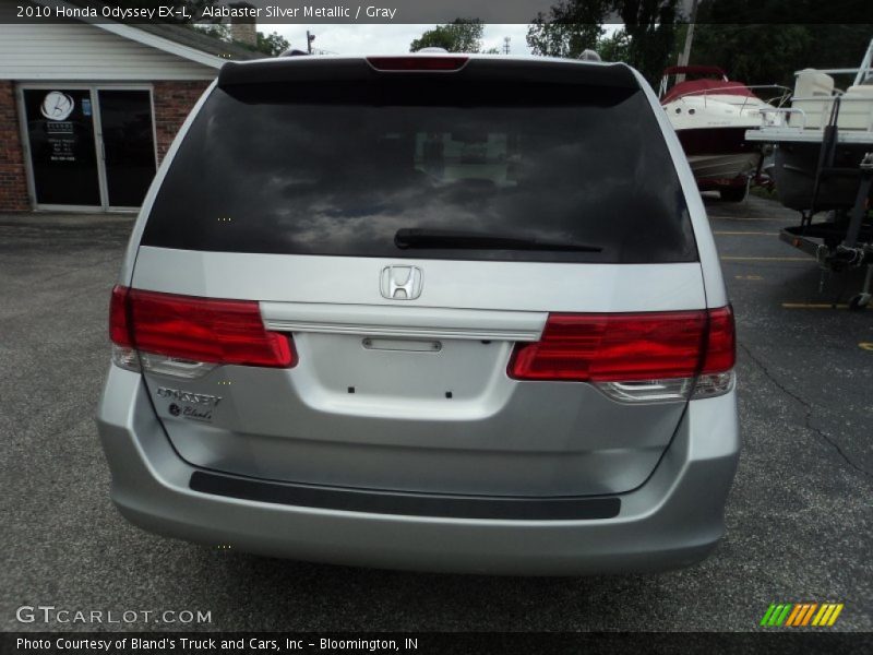 Alabaster Silver Metallic / Gray 2010 Honda Odyssey EX-L