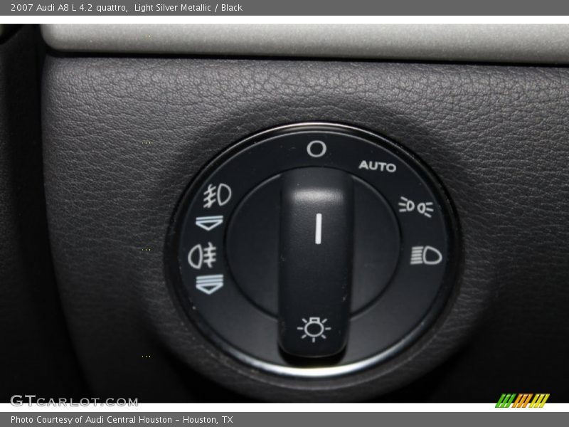 Light Silver Metallic / Black 2007 Audi A8 L 4.2 quattro