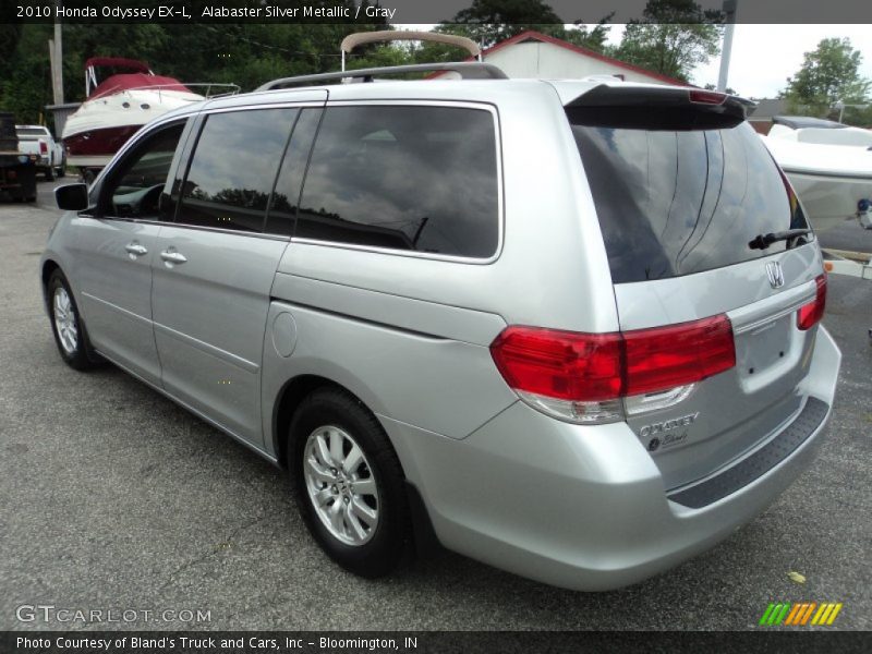 Alabaster Silver Metallic / Gray 2010 Honda Odyssey EX-L