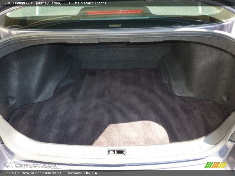 Blue Slate Metallic / Stone 2008 Infiniti G 35 Journey Sedan
