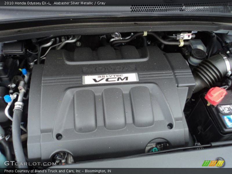 Alabaster Silver Metallic / Gray 2010 Honda Odyssey EX-L