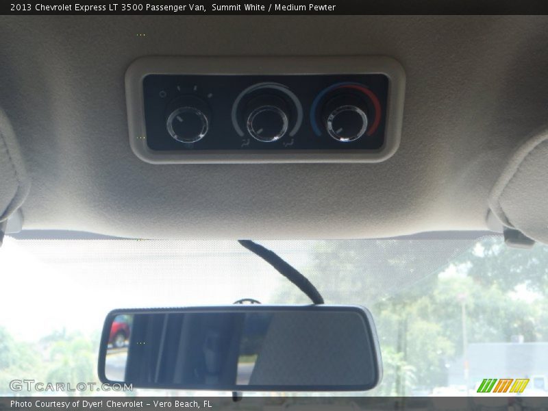 Summit White / Medium Pewter 2013 Chevrolet Express LT 3500 Passenger Van