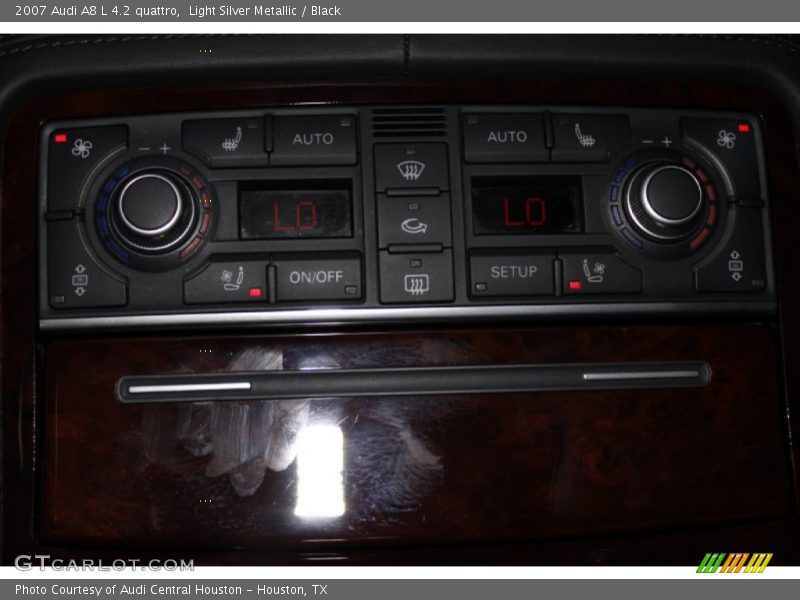 Light Silver Metallic / Black 2007 Audi A8 L 4.2 quattro
