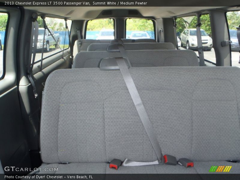 Summit White / Medium Pewter 2013 Chevrolet Express LT 3500 Passenger Van