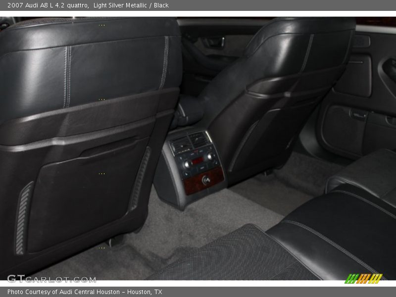 Light Silver Metallic / Black 2007 Audi A8 L 4.2 quattro