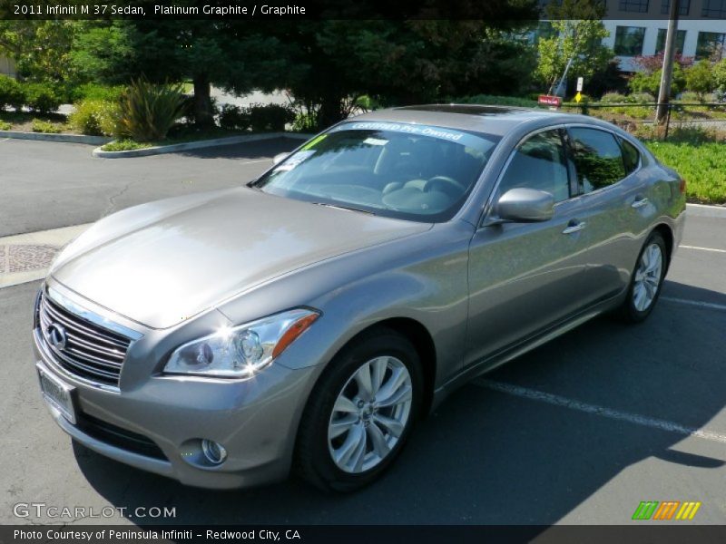 Platinum Graphite / Graphite 2011 Infiniti M 37 Sedan