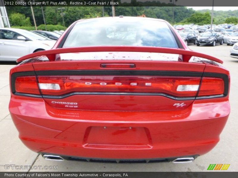 Redline 3-Coat Pearl / Black 2012 Dodge Charger R/T Plus AWD