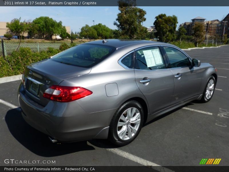 Platinum Graphite / Graphite 2011 Infiniti M 37 Sedan