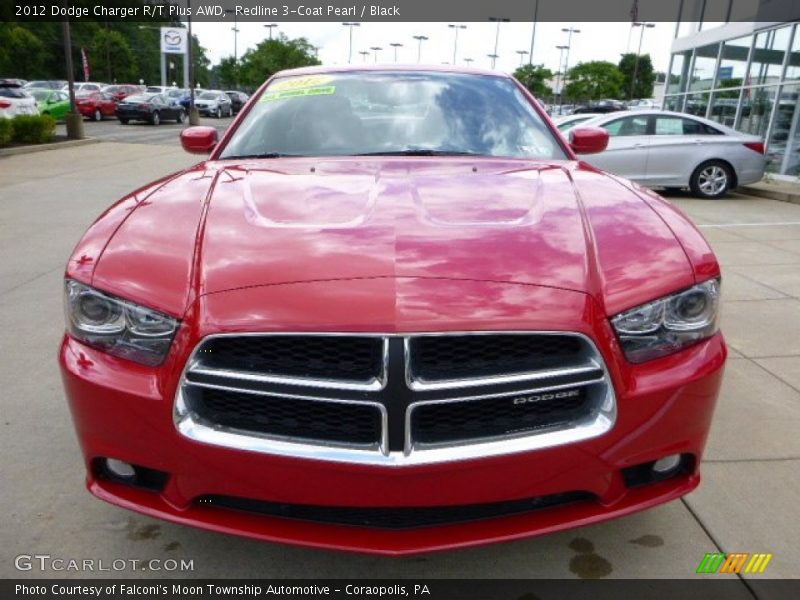 Redline 3-Coat Pearl / Black 2012 Dodge Charger R/T Plus AWD