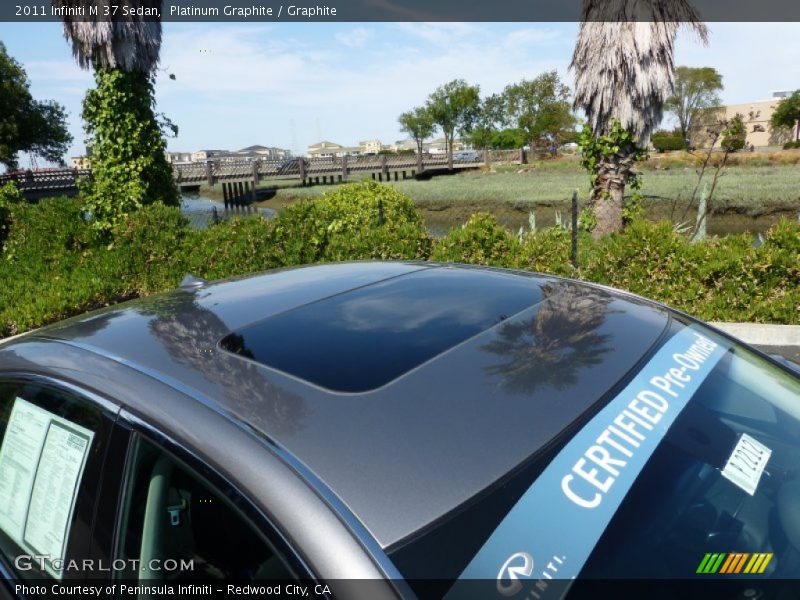 Platinum Graphite / Graphite 2011 Infiniti M 37 Sedan